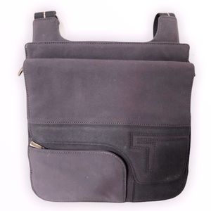 TUMI blue unisex messenger bag